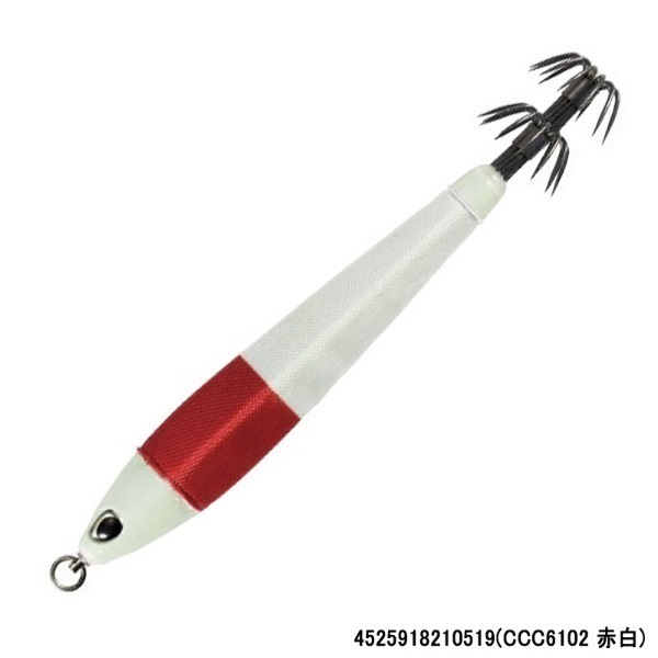 烏賊枕メタル30号(CCC6102 赤白)